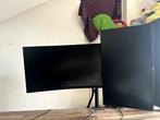 Twee AOC 27 inch monitoren, inclusief monitor arm, AoC, IPS, 101 t/m 150 Hz, Full HD