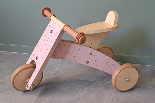 Little Dutch driewieler / loopfiets - Nieuwstaat, Roze bloem, Kinderen en Baby's, Speelgoed | Buiten | Voertuigen en Loopfietsen