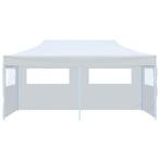 Partytent pop-up met zijwanden 3x6 m staal wit, *, ., Partytent, Minder dan 4 meter