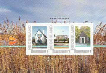 Nederland 3 verschillende velletjes Beurszegels Loosdrecht  beschikbaar voor biedingen