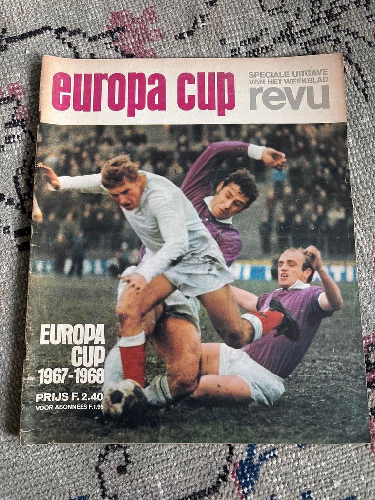 Europacup Revue 1967-1968, Verzamelen, Tijdschriften, Kranten en Knipsels, Ophalen of Verzenden