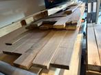 Eiken Planken - Partij Hout, Doe-het-zelf en Verbouw, Hout en Planken, Ophalen, Gebruikt, 25 tot 50 mm, Eiken