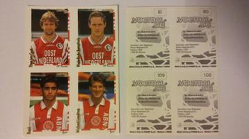 Voetbal 98 1998 Panini Nederland voetbal kaartjes plaatjes beschikbaar voor biedingen
