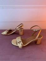 Gouden sandalen maat 40, Ophalen of Verzenden, Zo goed als nieuw, Overige kleuren, Sandalen of Muiltjes