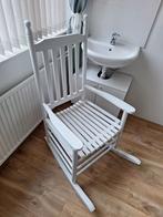 schommelstoel, Ophalen, Gebruikt, Wit, Eén