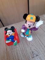 2 Mickey Mouse spaarpotten, Verzamelen, Ophalen of Verzenden, Mickey Mouse, Zo goed als nieuw, Beeldje of Figuurtje