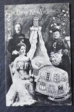 Onze Koninklijke Familie (Emma, Wilhelmina, Juliana), 1910, Verzamelen, Ansichtkaarten | Themakaarten, Gelopen, Politiek en Historie