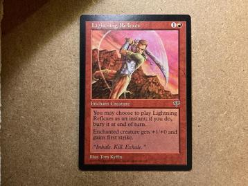 1x Lightning Reflexes (Near Mint) beschikbaar voor biedingen