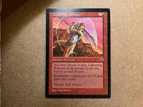 1x Lightning Reflexes (Near Mint), Hobby en Vrije tijd, Verzamelkaartspellen | Magic the Gathering, Zo goed als nieuw, Losse kaart