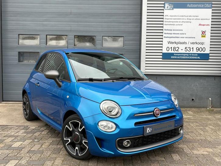 Fiat 500 0.9 TwinAir Turbo Sport2018|Cruise|Navi|NAP|, Auto's, Fiat, Bedrijf, Te koop, ABS, Airbags, Airconditioning, Centrale vergrendeling