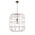 Draadlamp koper Olaf / Hanglamp koper nieuw in doos, Ophalen of Verzenden, Nieuw, Minder dan 50 cm