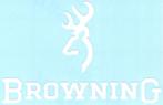 Browning sticker #3, Ophalen of Verzenden, Nieuw, Bedrijf of Vereniging