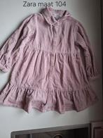 Roze rib jurk, Ophalen of Verzenden, Zo goed als nieuw, Meisje, Jurk of Rok