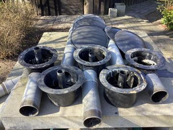 Bodemdrains voor de vijver beschikbaar voor biedingen
