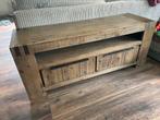 Dressoir steigerhout + salontafel, Ophalen, Gebruikt, 100 tot 150 cm, Minder dan 100 cm