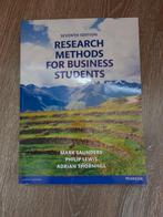 Research Methods for Business Students, Boeken, Studieboeken en Cursussen, Nieuw, Ophalen of Verzenden