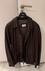 Christ Donkerbruin Vintage Nappa Leren Heren Jas – Maat 56, Kleding | Heren, Ophalen of Verzenden, Zo goed als nieuw, Maat 56/58 (XL)