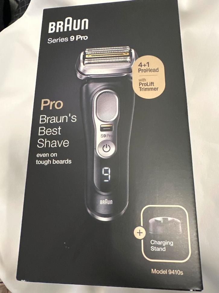 Braun Series 9 Pro 9410s – NIEUW–Inclusief Oplaadstandaard, Sieraden, Tassen en Uiterlijk, Uiterlijk | Gezichtsverzorging, Nieuw