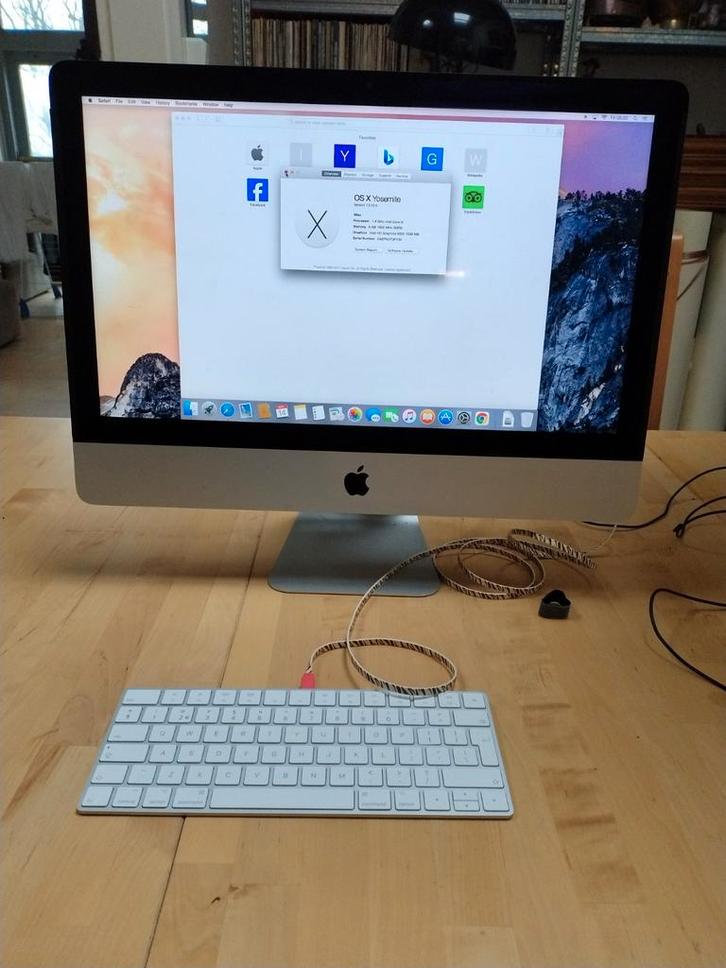 Apple iMac - Goed Onderhouden!, Computers en Software, Apple Desktops, Zo goed als nieuw, iMac, HDD, Minder dan 2 Ghz, 8 GB, Ophalen of Verzenden