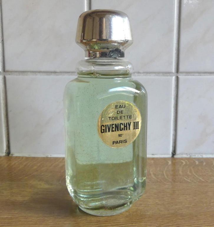 Givenchy III reclamefles etalage display dummy, Verzamelen, Merken en Reclamevoorwerpen, Gebruikt, Verpakking, Ophalen of Verzenden