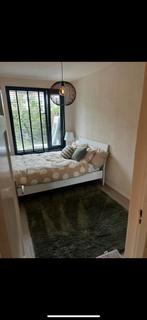 Ikea tweepersoonsbed 140 breed, Huis en Inrichting, Ophalen, Wit, Tweepersoons, 140 cm