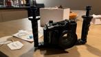Nauticam onderwaterhuis & handletray voor Sony RX-100 mark I, Verzenden, Gebruikt, Meer dan 40 meter, Onderwaterhuis