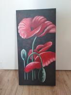 Schilderij met klaprozen, Ophalen, Zo goed als nieuw, Schilderij, 50 tot 75 cm