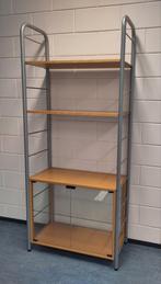 Vintage Ikea Niklas kast hout wandkast Rutger Anderson, Gebruikt, ., Metaal, Ophalen of Verzenden