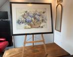 Mooie aquarel stilleven hortensia’s, Ophalen