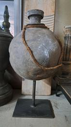 Nepalese waterkruik op voet, Ophalen, Overige kleuren, Minder dan 50 cm, Glas