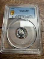Juliana proof PR65 1959 10 cent pcgs, Ophalen of Verzenden, Koningin Juliana, 10 cent, Losse munt