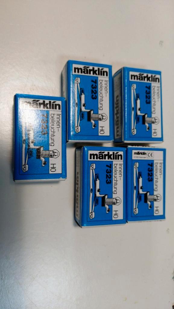 5x Marklin 7323 Inbouw Verlichting - Nieuw!, Hobby en Vrije tijd, Modeltreinen | H0, Nieuw, Wagon, Wisselstroom, Märklin, Ophalen of Verzenden