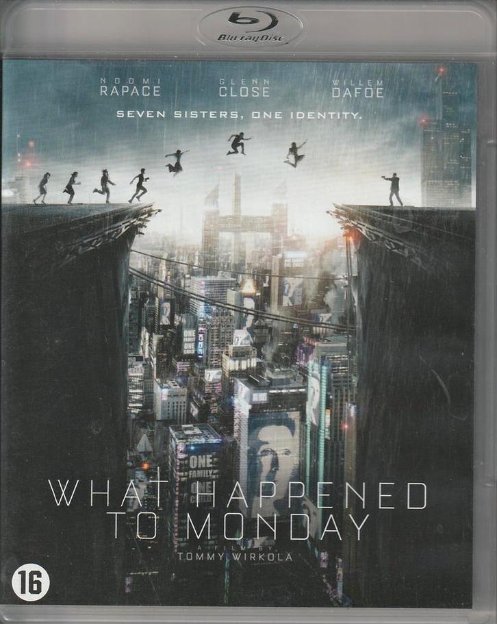 What Happened to Monday? (2017) NL Blu-ray, Cd's en Dvd's, Blu-ray, Zo goed als nieuw, Science Fiction en Fantasy, Ophalen of Verzenden