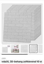3D-behang zelfklevend, Ophalen of Verzenden, Minder dan 10 m², Wit