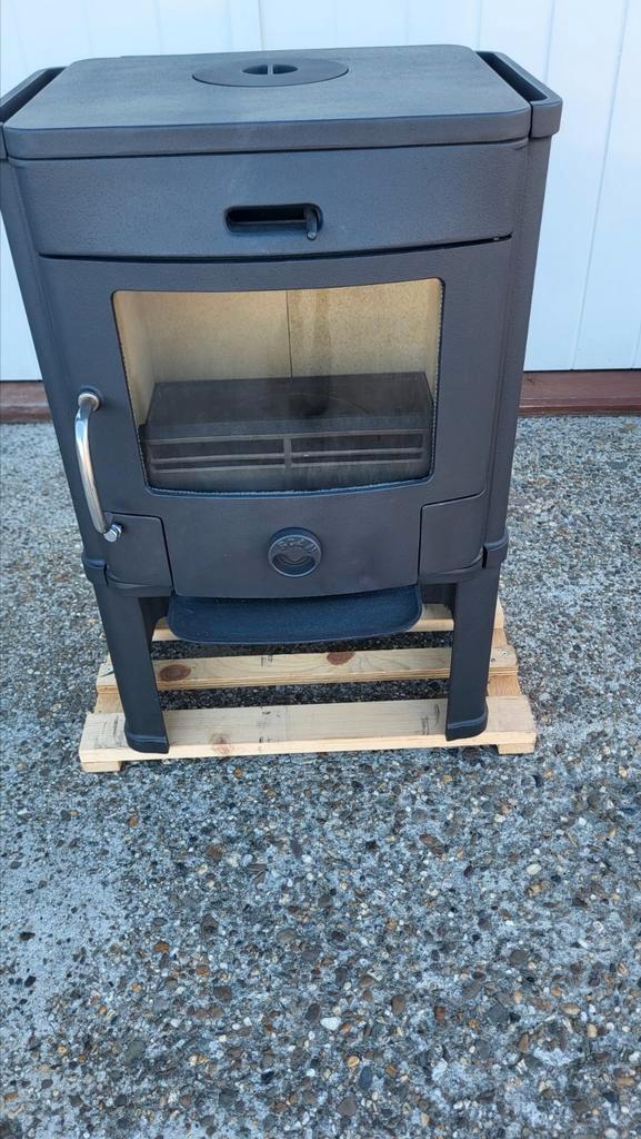 Scan Andersen 4 Houtkachel Allesbrander, Huis en Inrichting, Kachels, Zo goed als nieuw, Houtkachel, Hout, Ophalen