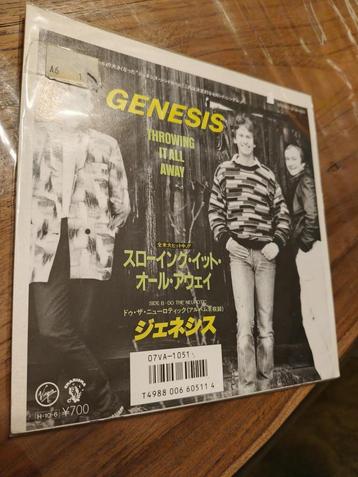 Genesis - Throwing It All Away Japan 7 inch beschikbaar voor biedingen