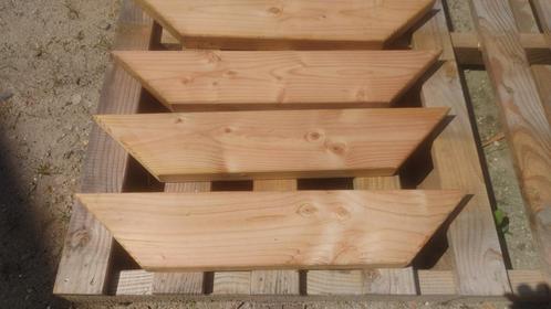 Nieuwe Douglas hout schoor schoren 4,5 x 14,5 x 76 cm 8 euro, Tuin en Terras, Overkappingen, Nieuw, Veranda, Ophalen of Verzenden