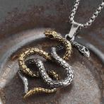 Nieuwe Viking Slangen hanger met ketting, Sieraden, Tassen en Uiterlijk, Kettingen, Ophalen, Nieuw, Zilver, Overige materialen