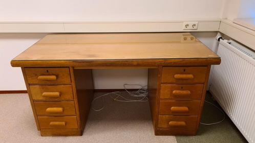 Vintage bureau T.E.A.B., Huis en Inrichting, Bureaus, Gebruikt, Bureau, Ophalen