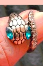 Ring slang maat 17, Sieraden, Tassen en Uiterlijk, Ringen, Verzenden, Nieuw, Zilver