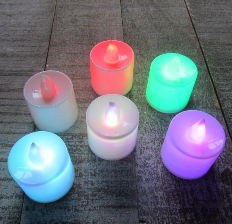 KOOPJE - LED LAMPJES - KLEURVERLOOP, Ophalen of Verzenden, Nieuw, Overige materialen, Minder dan 25 cm