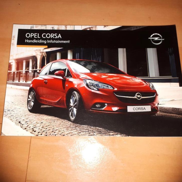 Corsa infotainment Intellilink CD3.0BT Opel instructieboekje, Auto diversen, Handleidingen en Instructieboekjes, Verzenden