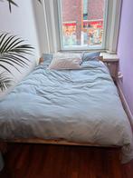 140x200 Hamarvik matras en Tuddal topper Ikea, Ophalen, Gebruikt, Twijfelaar, 200 cm