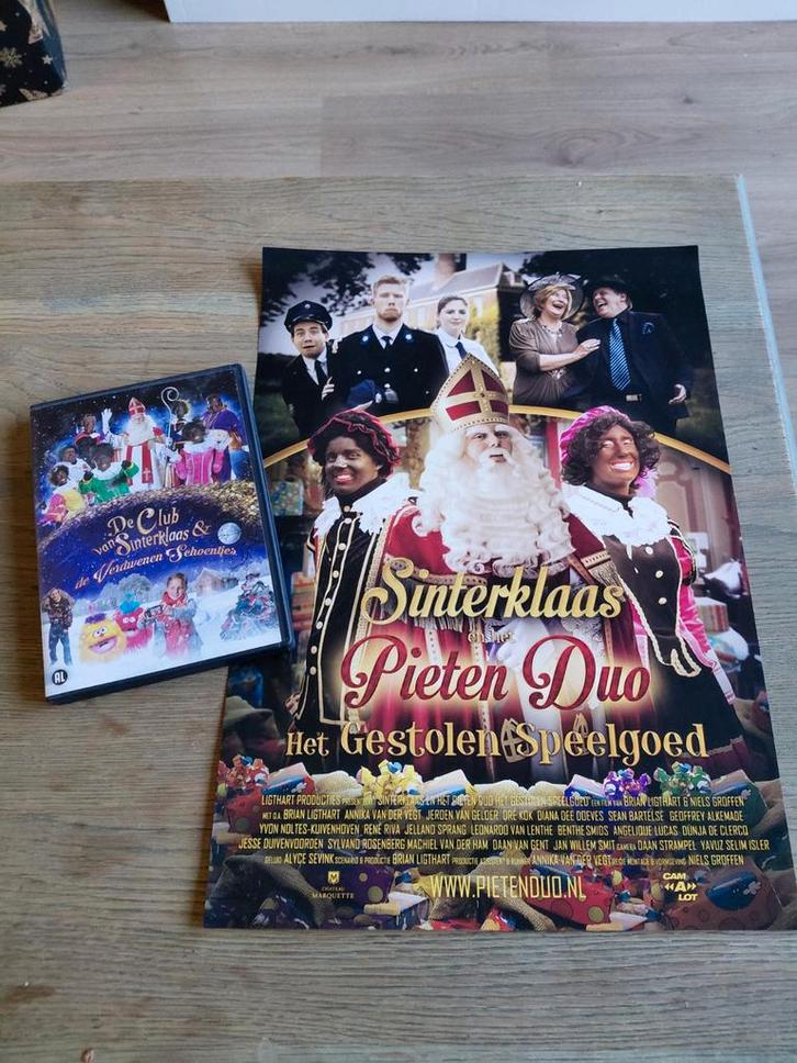 De Club van Sinterklaas De Verdwenen Schoentjes + poster., Cd's en Dvd's, Dvd's | Kinderen en Jeugd, Zo goed als nieuw, Film, Avontuur