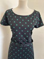 King Louie maat XL polkadot swing jurk 2117, Kleding | Dames, Zwart, Maat 46/48 (XL) of groter, Ophalen of Verzenden, Zo goed als nieuw