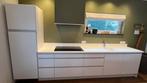 Witte keuken incl 5 pits inductie Siemens, Ophalen, Gebruikt, Overige materialen, Wit