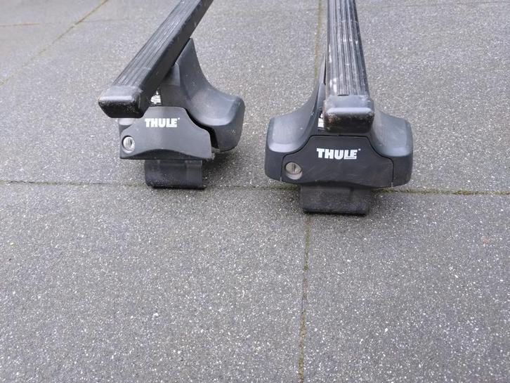 Thule Dakdragers tot 120kg  auto zonder dakrails, Auto diversen, Dakdragers, Gebruikt, Ophalen