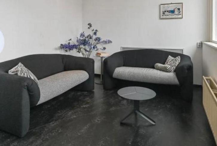 Leolux 2-zits bankjes, nieuw bekleed!, Huis en Inrichting, Banken | Bankstellen, Zo goed als nieuw, Rechte bank, Tweepersoons