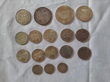 Lot zilveren munten Juliana, Wilhelmina, Willem 3 beschikbaar voor biedingen