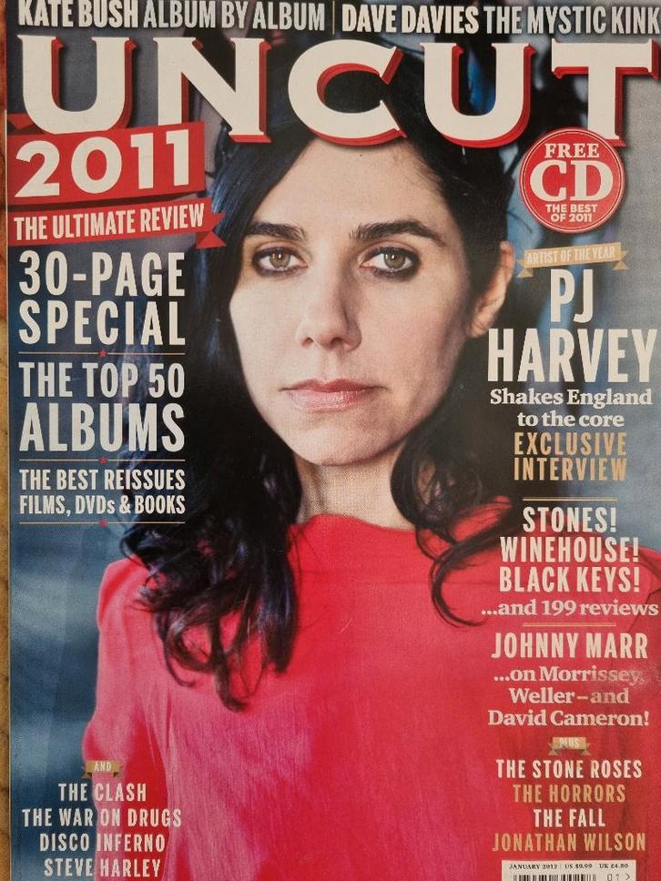 UNCUT 01-2012 17 Harvey Marr Harley Jonathan Wilson Roses, Boeken, Tijdschriften en Kranten, Zo goed als nieuw, Muziek, Film of Tv